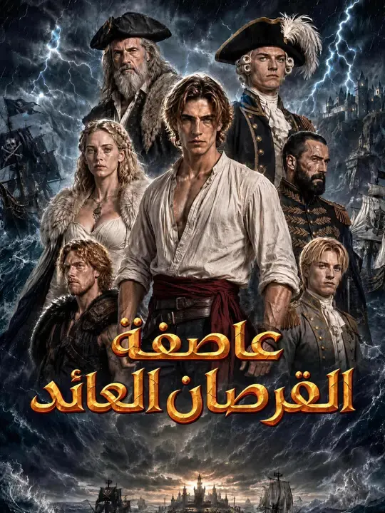 ملصق مسلسل عاصفة القرصان العائد من الصين