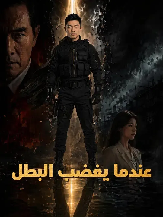 ملصق مسلسل عندما يغضب البطل من الصين