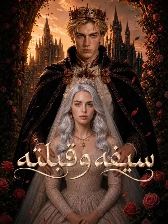 ملصق مسلسل سيفه وقبلته من الصين