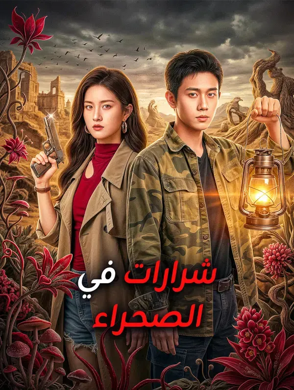 ملصق مسلسل شرارات في الصحراء من الصين