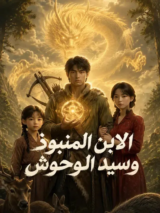 ملصق مسلسل الابن المنبوذ وسيد الوحوش من الصين