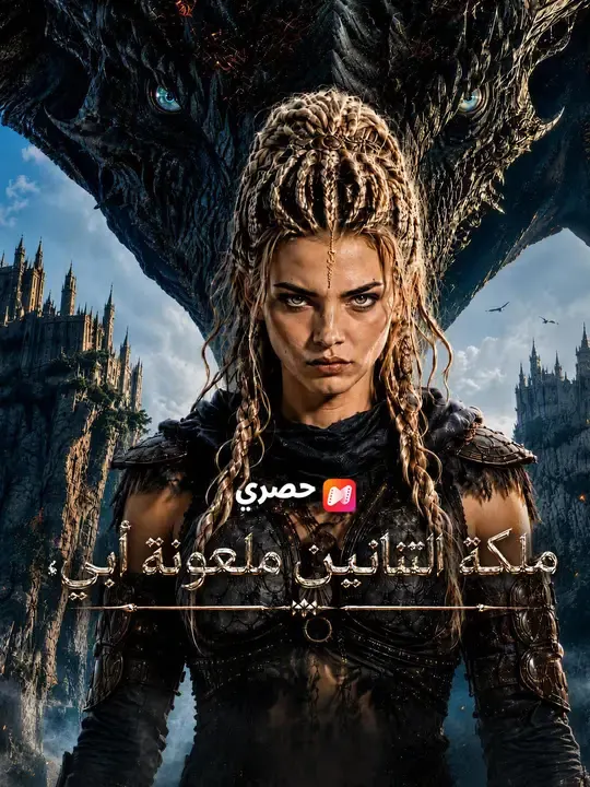 ملصق مسلسل ملعونة أبي، ملكة التنانين من الصين