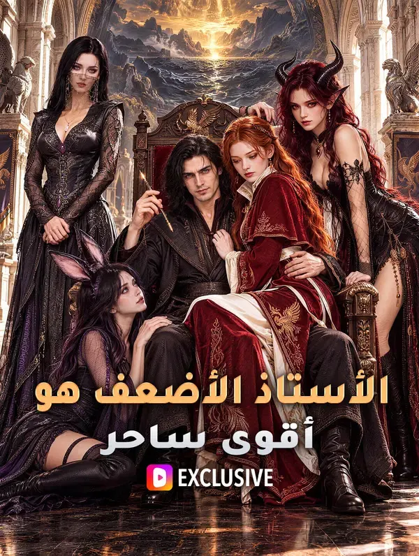 ملصق مسلسل الأستاذ الأضعف هو أقوى ساحر من الصين