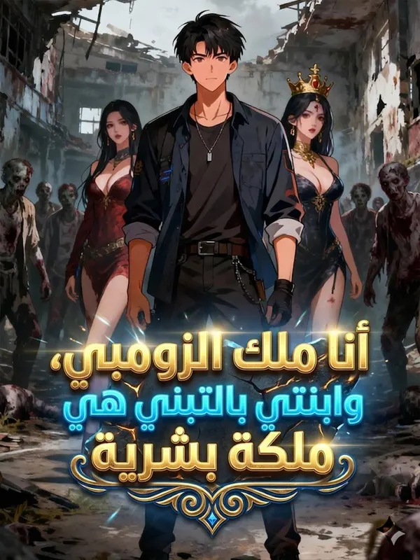 ملصق مسلسل أنا ملك الزومبي، وابنتي بالتبني هي ملكة بشرية من الصين