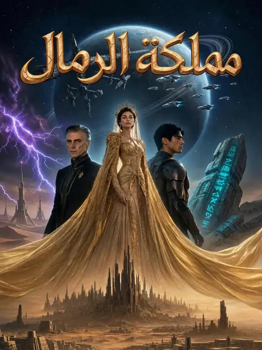 ملصق مسلسل مملكة الرمال من الصين
