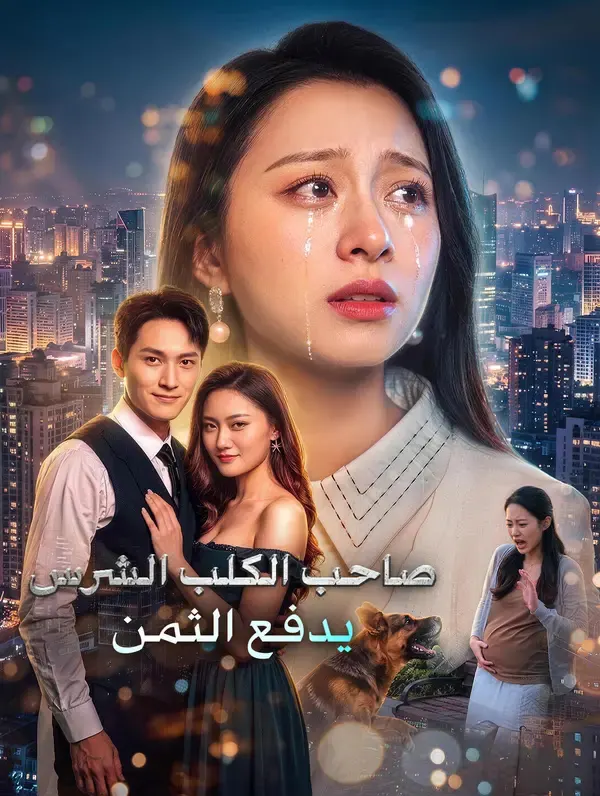 ملصق مسلسل صاحب الكلب الشرس يدفع الثمن من الصين