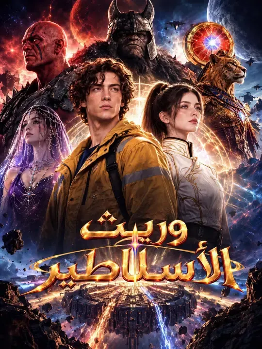 ملصق مسلسل وريث الأساطير من الصين