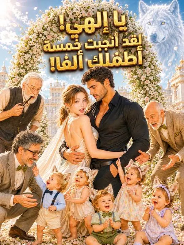 ملصق مسلسل يا إلهي! لقد أنجبت خمسة أطفال للملك ألفا! من الصين