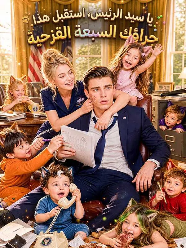 ملصق مسلسل يا سيد الرئيس استقبل هذا جراؤك السبعة القزحية من الصين