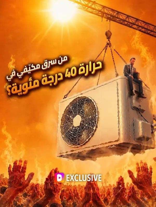 ملصق مسلسل من سرق مكيّفي في حرارة 40 درجة مئوية؟ من الصين