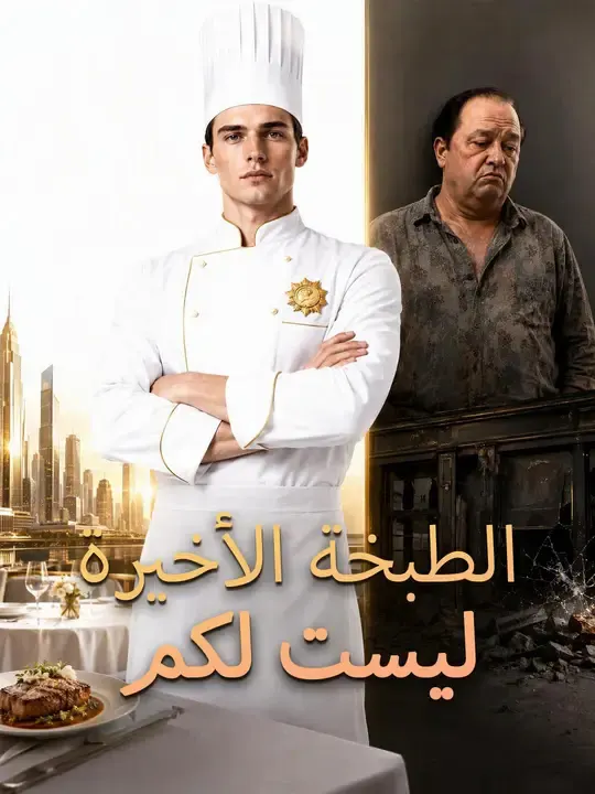 ملصق مسلسل الطبخة الأخيرة ليست لكم من الصين