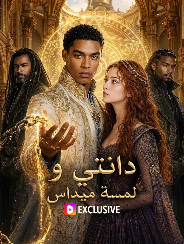 ملصق مسلسل دانتي ولمسة ميداس من الصين