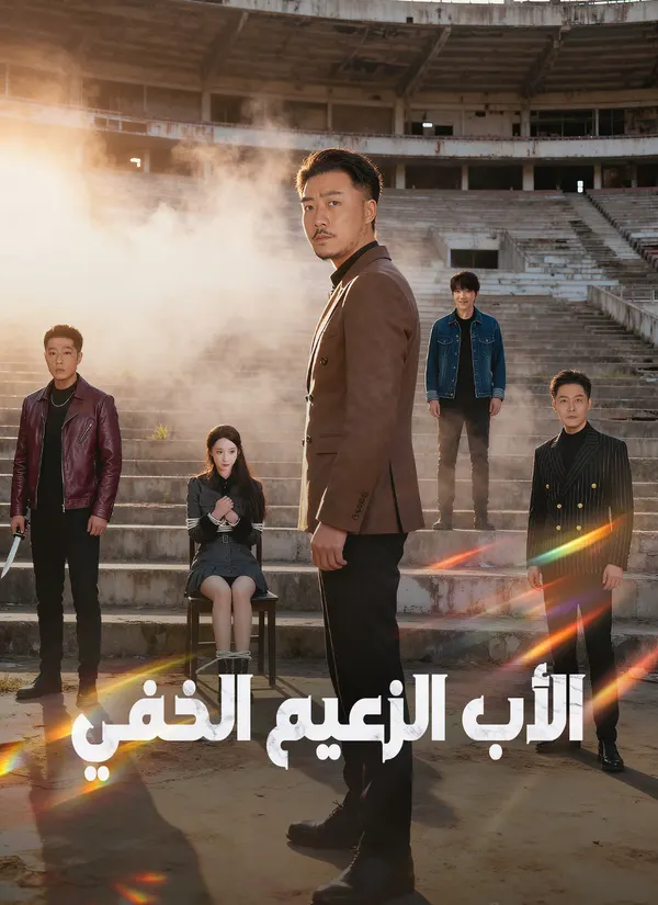 ملصق مسلسل الأب الزعيم الخفي من الصين