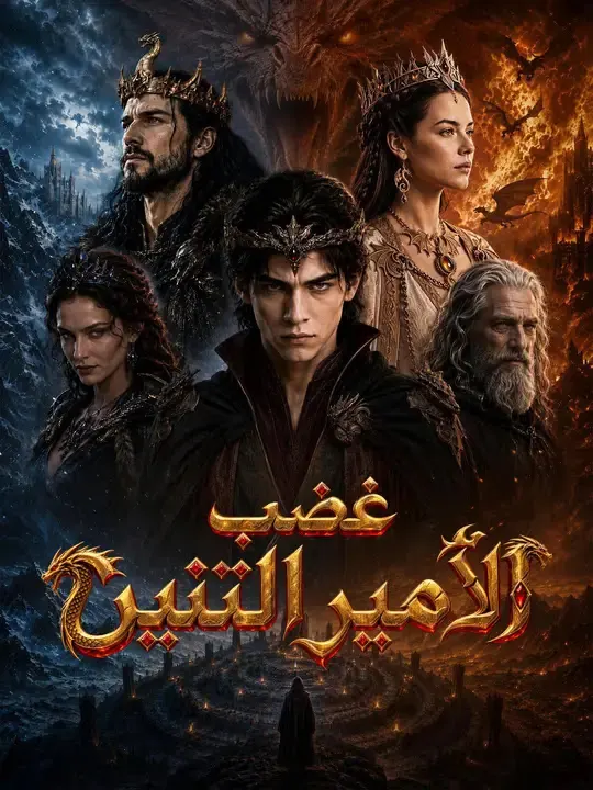 ملصق مسلسل غضب الأمير التنين من الصين