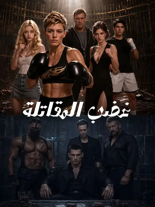 ملصق مسلسل غضب المقاتلة من الصين