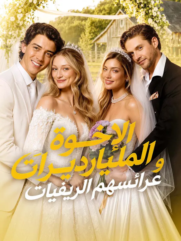 ملصق مسلسل الإخوة المليارديرات وعرائسهم الريفيات من الصين