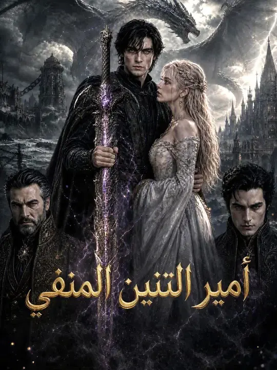 ملصق مسلسل أمير التنين المنفي من الصين