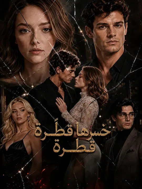 ملصق مسلسل خسرها قطرةً قطرة من الصين