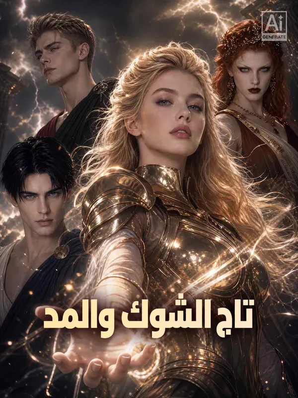 ملصق مسلسل تاج الشوك والمد من الصين