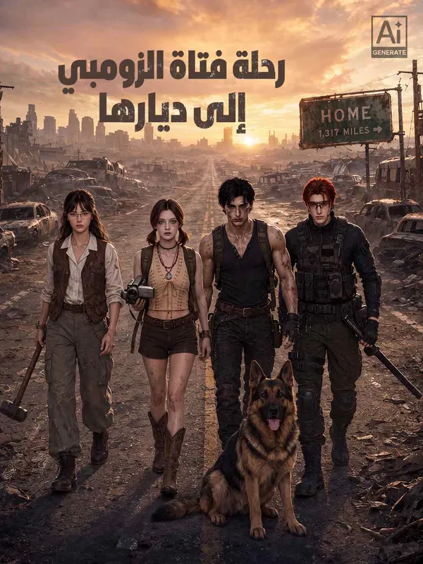 ملصق مسلسل رحلة فتاة الزومبي إلى ديارها من الصين