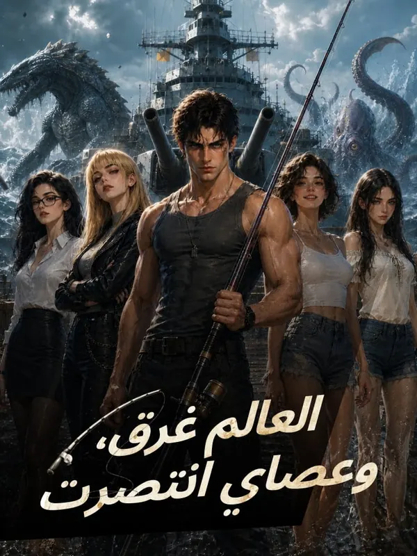 ملصق مسلسل العالم غرق، وعصاي انتصرت من الصين