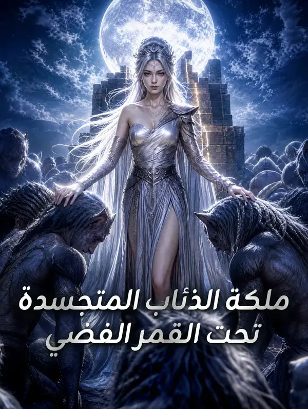 ملصق مسلسل ملكة الذئاب المتجسدة تحت القمر الفضي من الصين