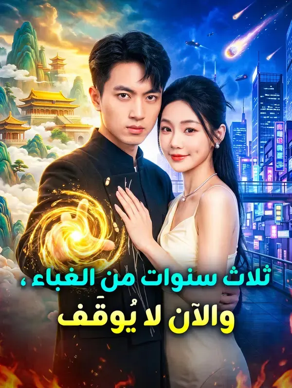 ملصق مسلسل ثلاث سنوات من الغباء، والآن لا يُوقَف من الصين