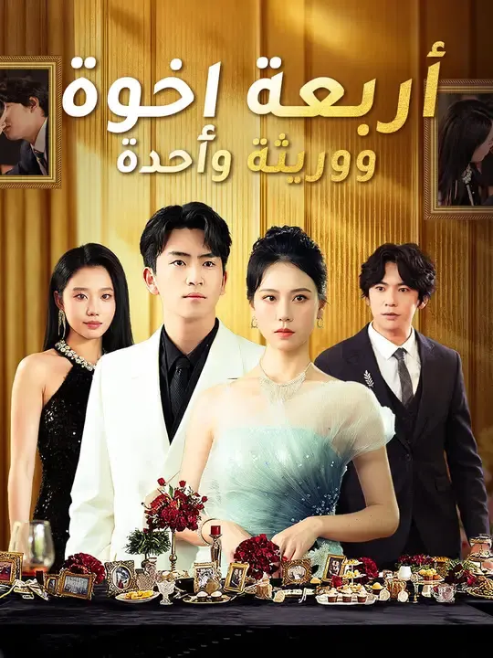 ملصق مسلسل أربعة إخوة ووريثة واحدة من الصين