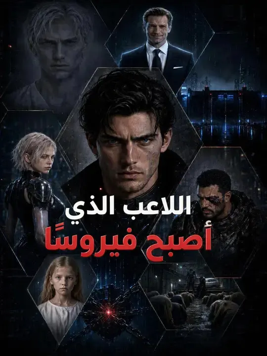 ملصق مسلسل اللاعب الذي أصبح فيروسًا من الصين