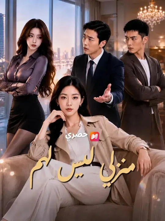 ملصق مسلسل منزلي ليس لهم من الصين