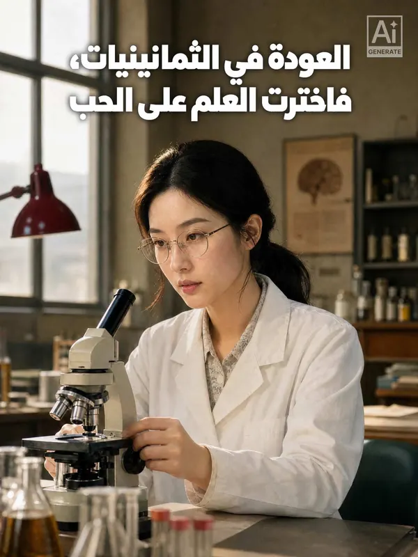 ملصق مسلسل العودة في الثمانينيات، فاخترت العلم على الحب من الصين