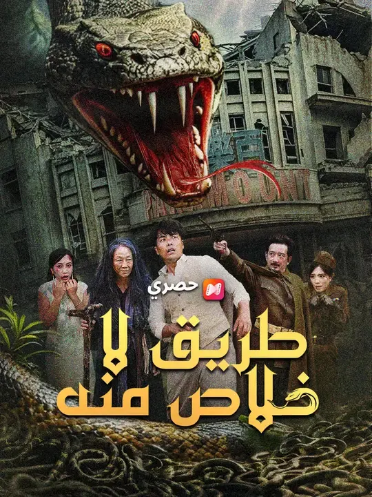 ملصق مسلسل طريق لا خلاص منه من الصين