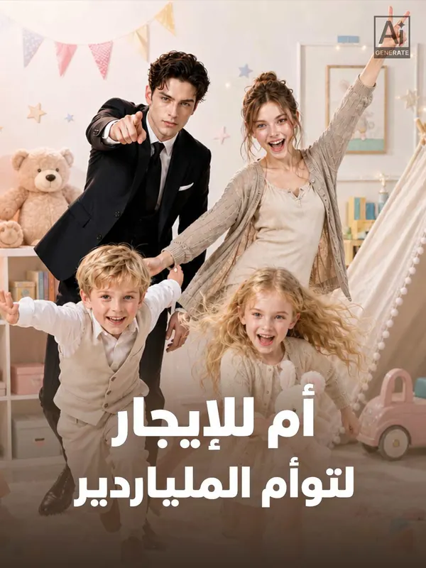 ملصق مسلسل أم للإيجار لتوأم الملياردير من الصين