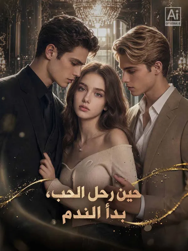 ملصق مسلسل حين رحل الحب، بدأ الندم