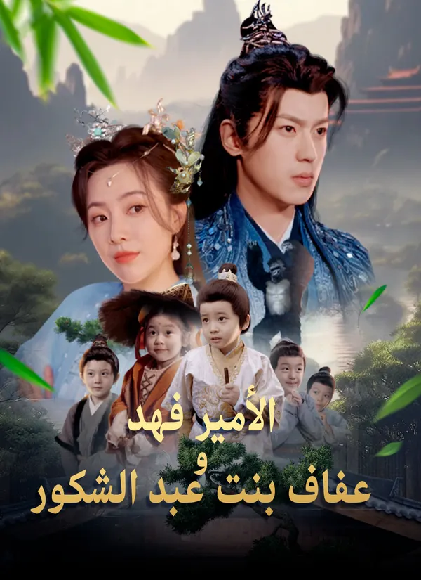 ملصق مسلسل الأمير فهد وعفاف بنت عبد الشكور من الصين