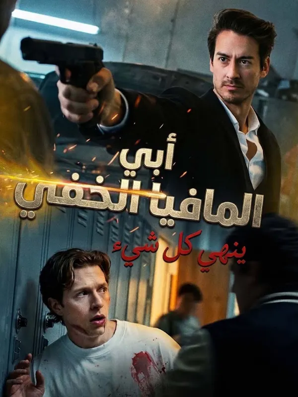 ملصق مسلسل أبي المافيا الخفي ينهي كل شيء من الصين