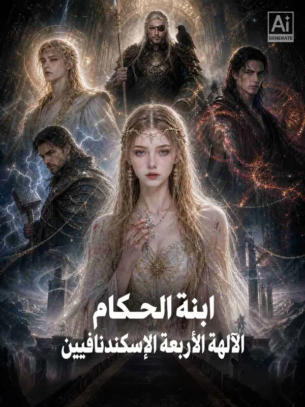 ملصق مسلسل ابنة الحكام الآلهة الأربعة الإسكندنافيين من الصين