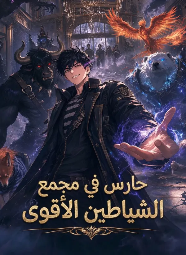 ملصق مسلسل حارس في مجمع الشياطين الأقوى من الصين