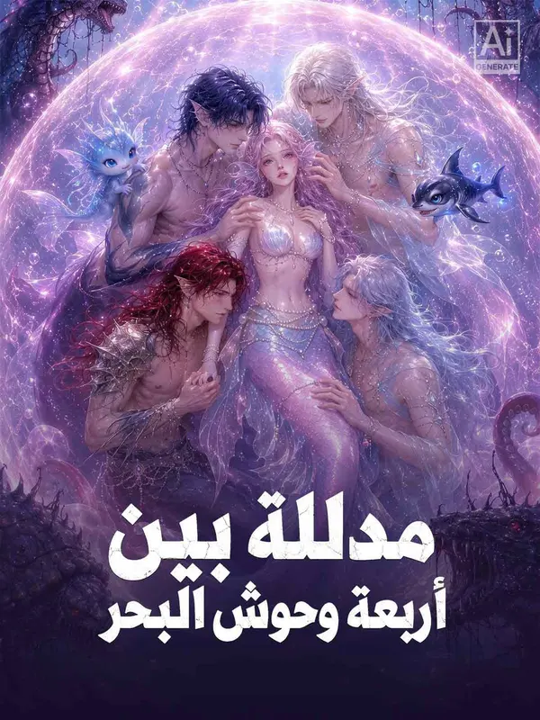 مدللة بين أربعة وحوش البحر