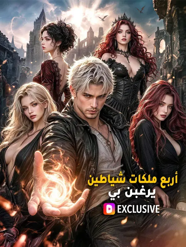 ملصق مسلسل أربع ملكات شياطين يرغبن بي من الصين