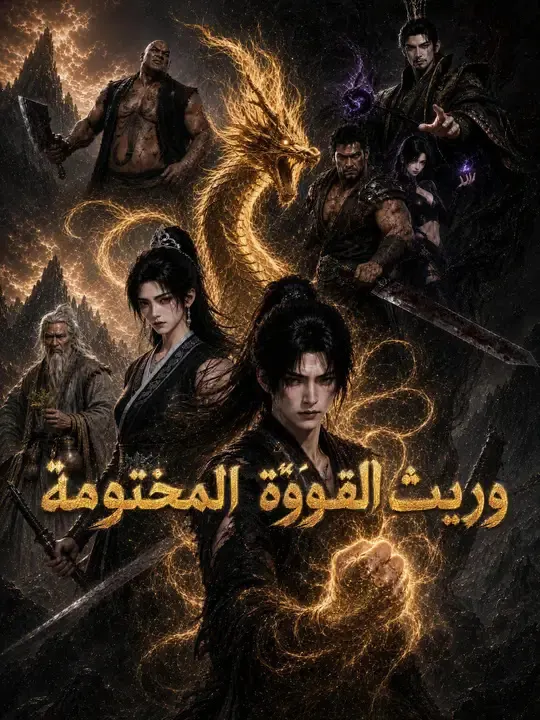 ملصق مسلسل وريث القوة المختومة من الصين
