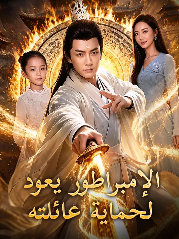 ملصق مسلسل الإمبراطور يعود لحماية عائلته من الصين