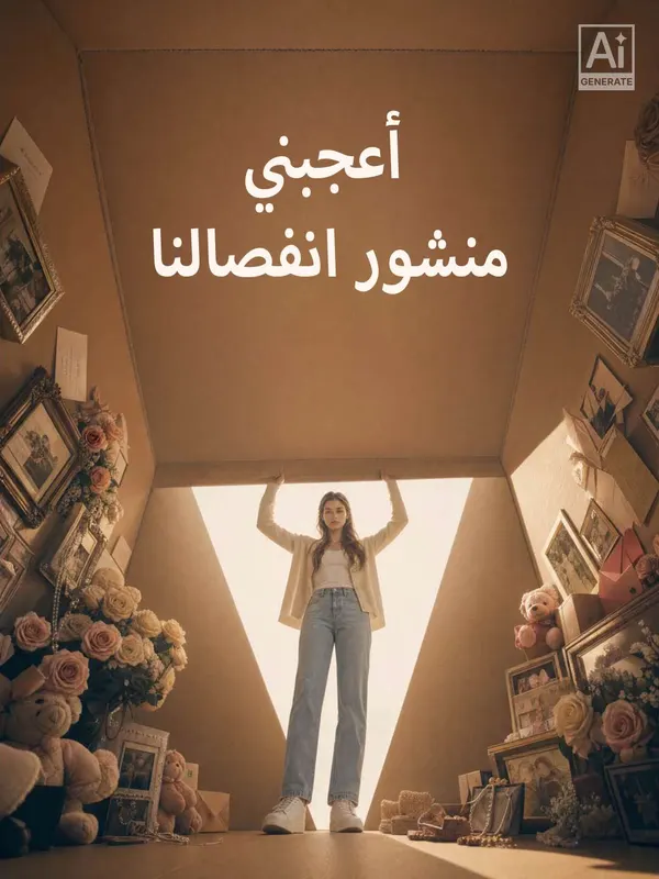 ملصق مسلسل أعجبني منشور انفصالنا من الصين
