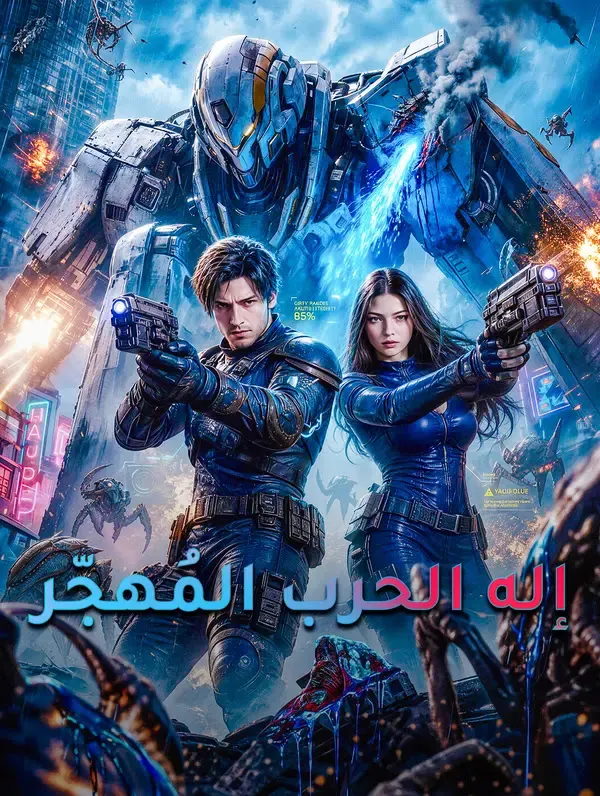 ملصق مسلسل إله الحرب المُهجّر من الصين