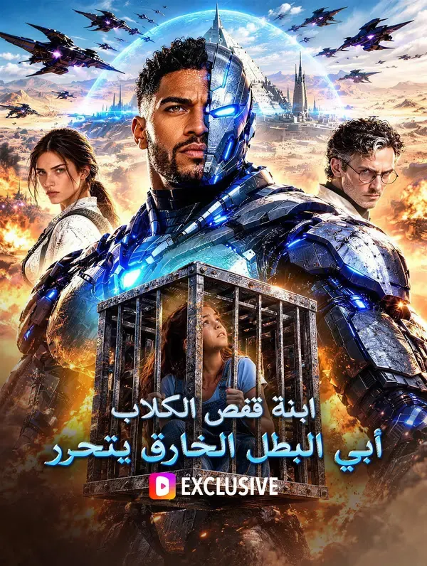 ملصق مسلسل ابنة قفص الكلاب: أبي البطل الخارق يتحرر من الصين