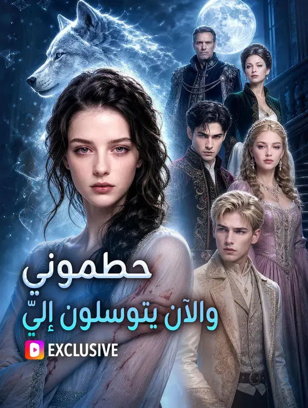 ملصق مسلسل حطموني، والآن يتوسلون إليّ من الصين