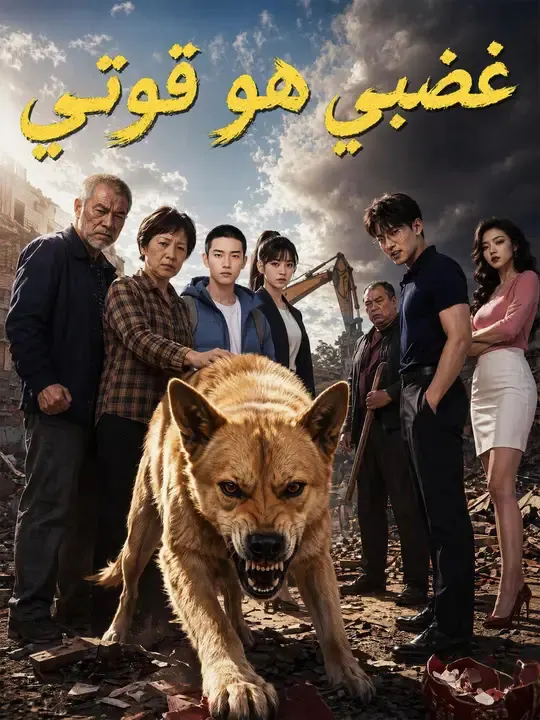 ملصق مسلسل غضبي هو قوتي من الصين