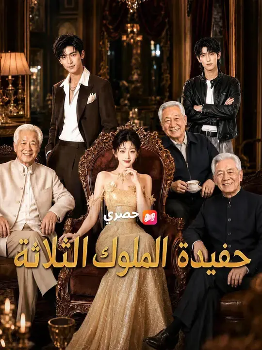 ملصق مسلسل حفيدة الملوك الثلاثة من الصين