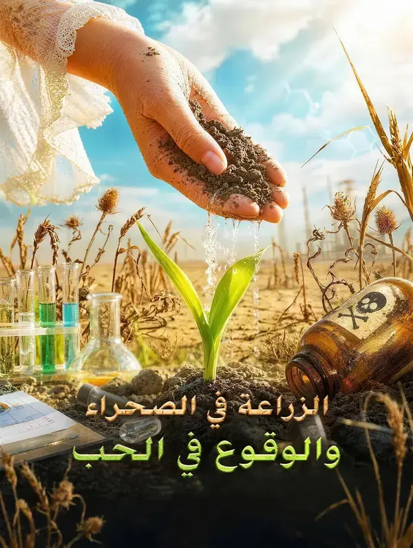 ملصق مسلسل الزراعة في الصحراء والوقوع في الحب من الصين