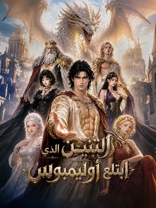 ملصق مسلسل التنين الذي ابتلع أوليمبوس من الصين
